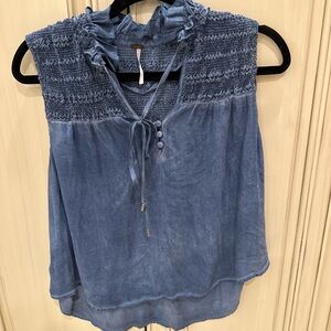 Free people Jean look alike top!